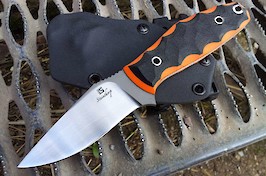 Forester model in RWL34 and layered orange/black G10
